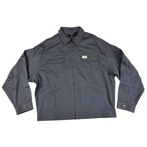 Vintage Y2k Rocawear Jay Z Workwear Jean Trucker Jacket Timber Grey Men’s XL NWT